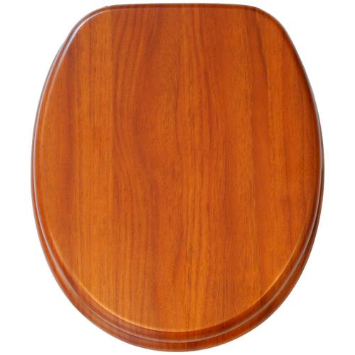 „WC-Sitz SANILO „“Mahagoni““ WC-Sitze braun (holzfarben) WC-Sitze“