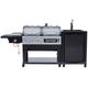 Kombigrill EL FUEGO "AY0599" Grills Gr. B/H/T: 236 cm x 138 cm x 69 cm, schwarz Grills