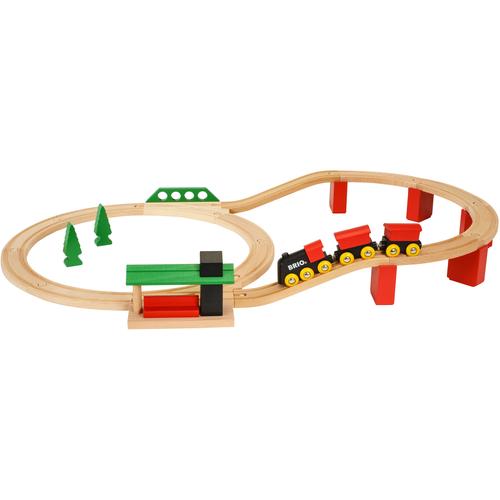 "Spielzeug-Eisenbahn BRIO ""Classic Deluxe-Set"" Spielzeugfahrzeuge bunt Kinder Ab 2 Jahren"