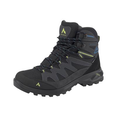 Outdoorschuh MCKINLEY "Vulcanus MID AQX M", Gr. 40, bunt (anthrazit, petrol), Leder, Textil, sportlich, Schuhe, wasserdi