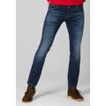 Slim-fit-Jeans TIMEZONE "Slim ScottTZ" Gr. 31, Länge 30, blau Herren Jeans Slim Fit