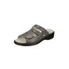 Pantolette NATURAL FEET "Ines", Damen, Gr. 36, grau, Synthetik, casual, Schuhe, mit rutschhemmenden Elementen