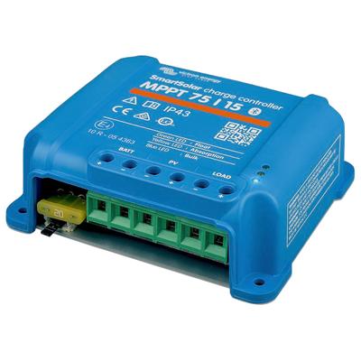 Solarladeregler OFFGRIDTEC "SmartSolar", schwarz (baumarkt), B:10cm H:11,3cm T:4cm, Spannungsregler, Integriertes Bluetooth-Modul Image