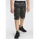 Bermudas KIDSWORLD "in Tarnfarben" Gr. 128, N-Gr, grau (dunkelgrau, hellgrau) Jungen Hosen Bermudas