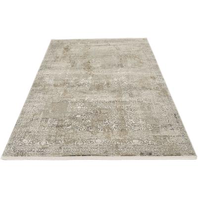 Läufer OCI DIE TEPPICHMARKE "BESTSELLER CAVA", gold (goldfarben), B:80cm H:8mm L:250cm, Viskose, Teppiche, Fransenteppich, Glanz Viskose, mit Fransen, Wohnzimmer Image