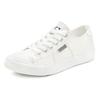 Sneaker ELBSAND "Schnürschuh", Damen, Gr. 37, weiß, Obermaterial: 100% Textilmaterial. Futter: 100% Textilmaterial. Decksohle: 100% Textilmaterial. Laufsohle: 100% Synthetik, used, unifarben, casual, Schuhe, Schnürhalbschuh, Freizeitschuh aus...