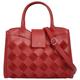 Henkeltasche SAMANTHA LOOK Gr. B/H/T: 33 cm x 20 cm x 8 cm onesize, rot Damen Taschen Handtasche Handtaschen