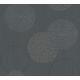 A.S. CRÉATION Vliestapete "Black and White" Tapeten Moderne Tapete Kreise Floral Grau Schwarz Gr. B/L: 0,53 m x 10,05 m, Rollen: 1 St., grau (dunkelgrau, taupe) Vliestapeten