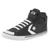 Sneaker CONVERSE "PRO BLAZE STRAP LEATHER", Gr. 40, schwarz-weiß (schwarz, weiß), Leder, sportlich, Schuhe Sneaker high Sneakerboots Skaterschuh
