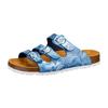 Pantolette LICO "Pantolette Bioline Lady Power", Gr. 38, blau, Synthetik, Schuhe, Topseller
