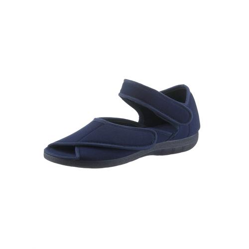 Hausschuh CLASSIC Gr. 42, blau (marine) Damen Schuhe