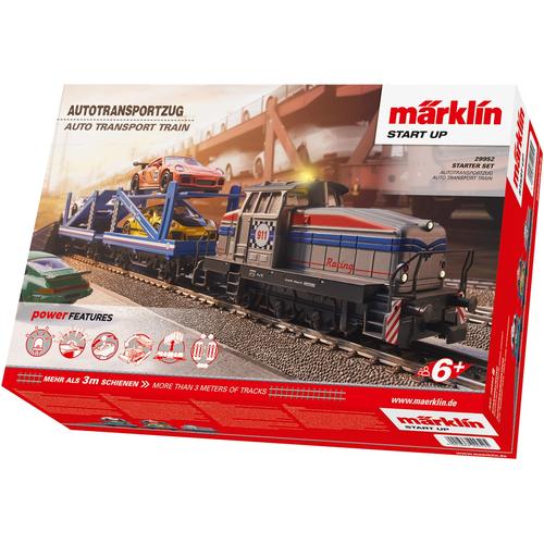 "Spielzeugeisenbahn-Set MÄRKLIN ""Märlin Start up - Startpackung Autotransportzug 29952"" Modelleisenbahnen bunt Kinder Modelleisenbahn-Sets"