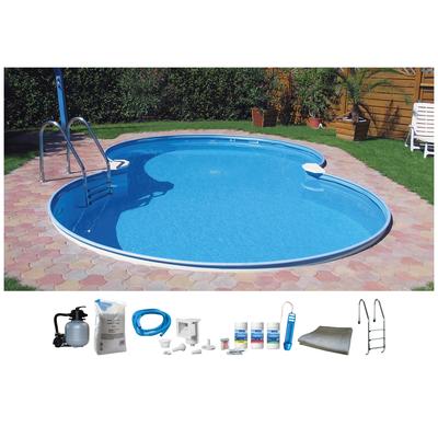 Achtformpool MY POOL BWT "SYDNEY 2", weiß, B:300cm H:120cm L:470cm, Schwimmbecken, für den Volleinbau inkl. umfangreichem Zubehör in versch. Größen Image