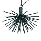 Vickerman 682555 - 80Lt x 16" Green Starburst PWTwinkle LED (X21G089T) Hanging Christmas Light Star