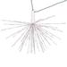 Vickerman 682647 - 160Lt x 24" White Starburst WarmWht LED (X21W161) Hanging Christmas Light Star