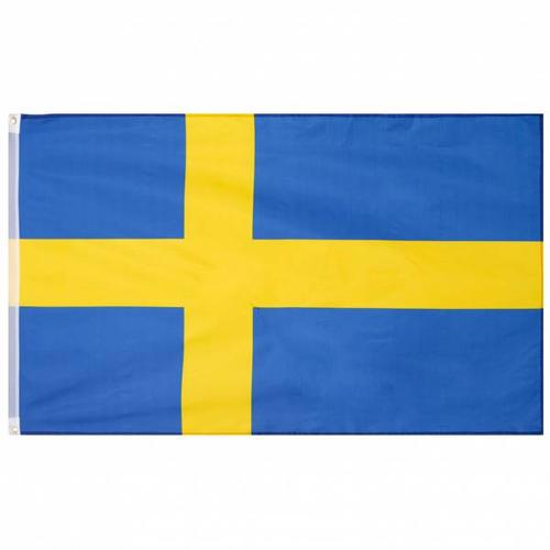"Schweden Flagge MUWO ""Nations Together"" 90 x 150 cm"