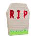 Small Tombstone Graveyard Pinata for Halloween Party (16.5 x 13 x 3 Inches)