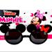 Disney Accessories | Newminnie Mouse Girls Sunglasses | Color: Black/Red | Size: Osg