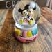 Disney Accents | Disney Mickey & Minnie Mouse Tune "Love Story" Waterglobe Snow Globe New | Color: Blue/Pink | Size: Os