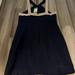 Lilly Pulitzer Dresses | Lily Pulitzer Navy Blue And Gold Shift Dress Size 12 | Color: Blue/Gold | Size: 12