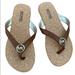 Michael Kors Shoes | Michael Kors Kids Flip Flops Girls Sandals Demi Macie Sandals Brown 12 | Color: Brown/Tan | Size: 12g