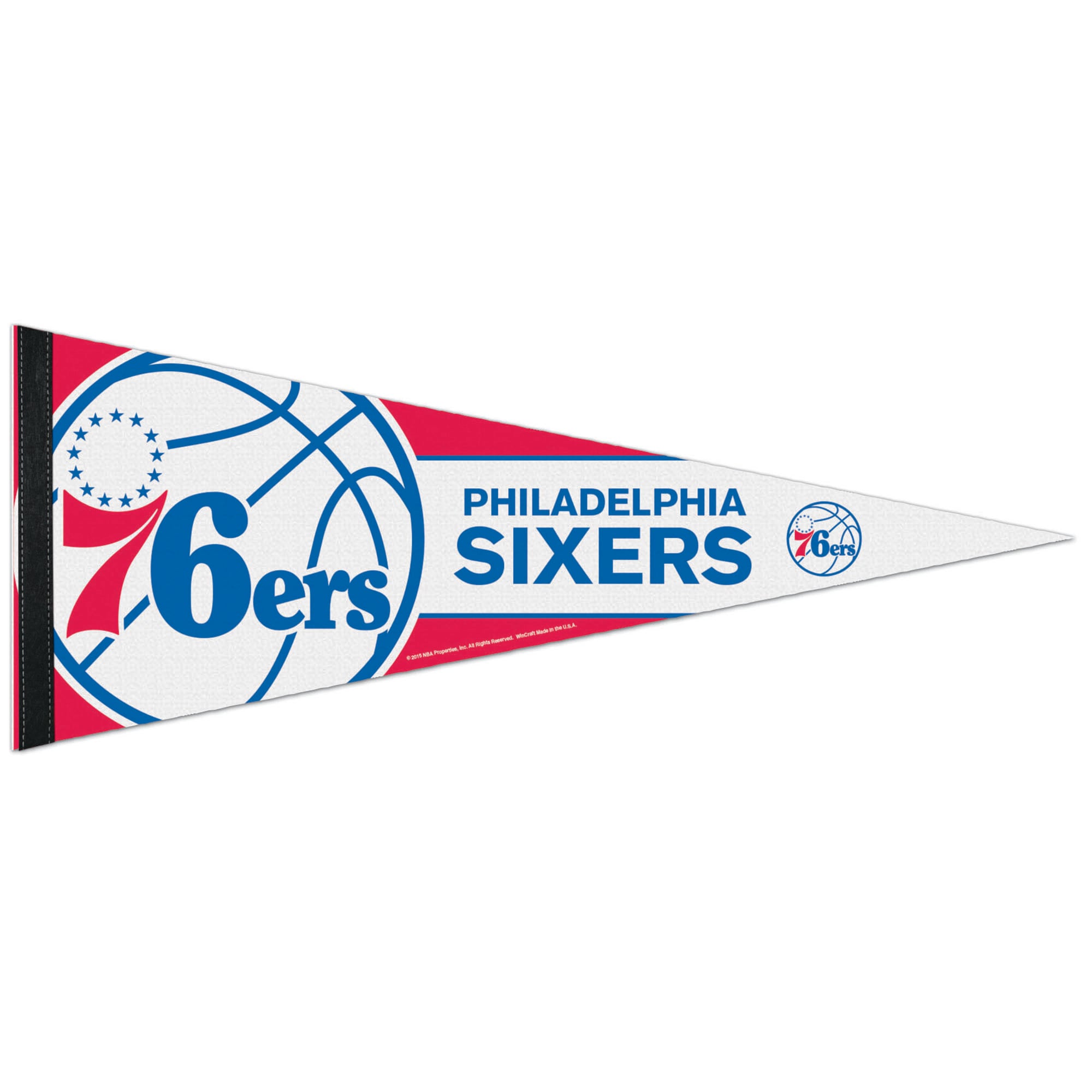 Fanion Premium Philadelphia 76ers - 30 l x 12 h pouces - No Gender Taille: No Size