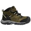 Keen - Kid's Ridge Flex Mid WP - Wanderschuhe US 10K | EU 27-28 schwarz/oliv
