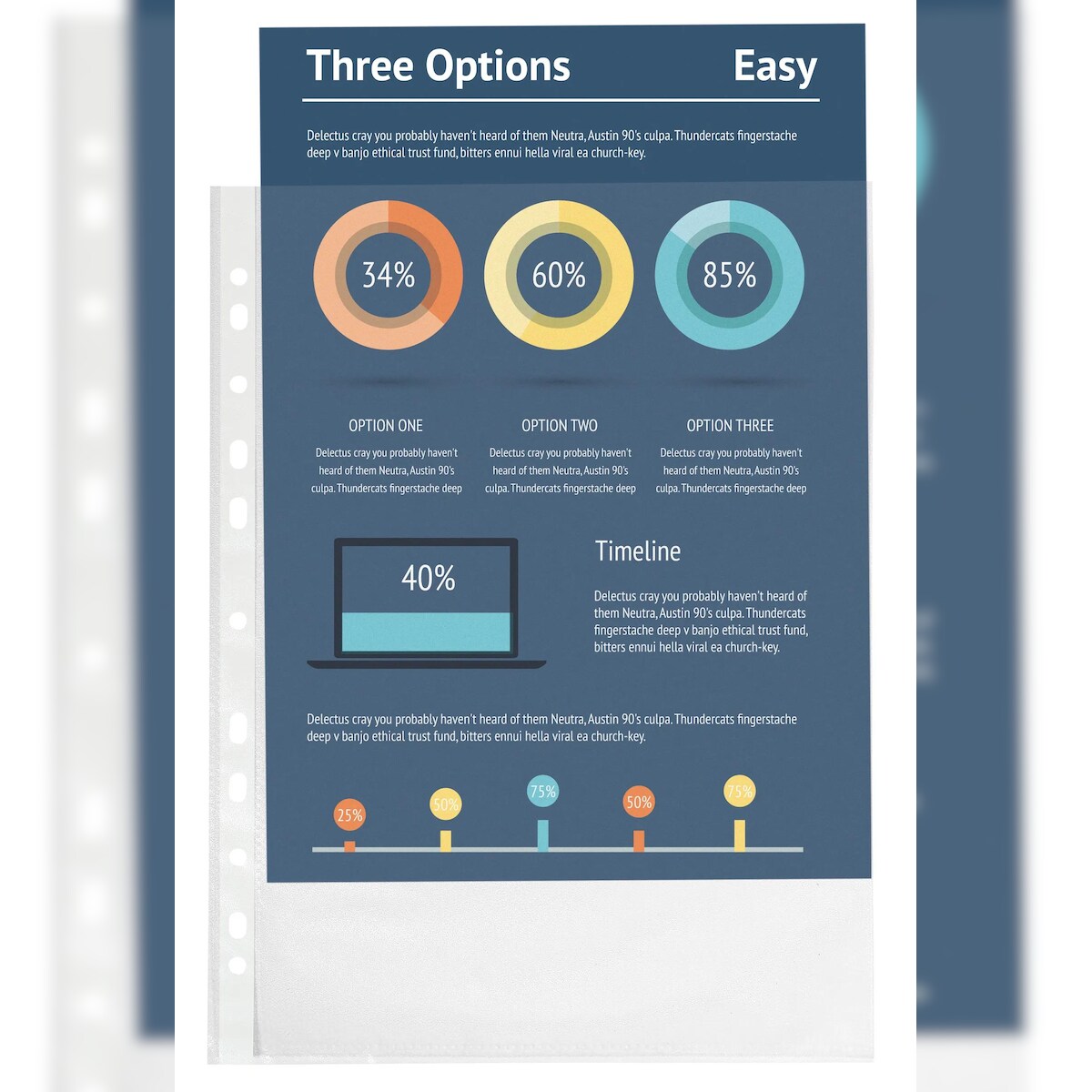 Exacompta 5111E 10x Packung mit 100 Prospekthüllen aus PP 40µ, gekörnt - DIN A4 - Kristall Image