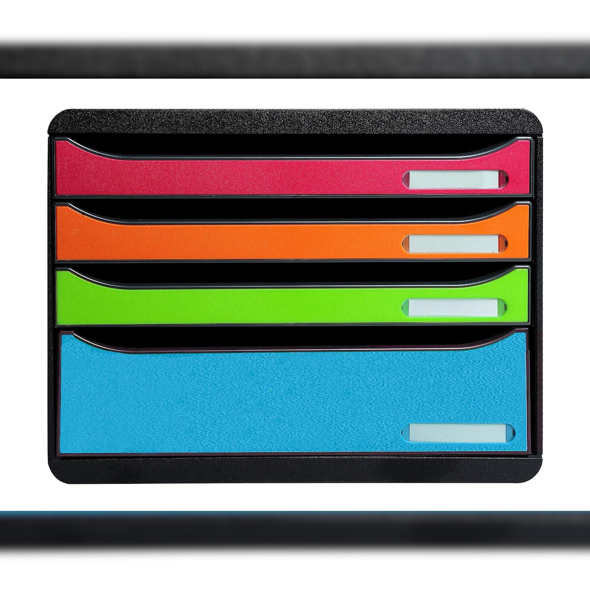 Exacompta 315798D 1x BIG-BOX PLUS QUER MAXI mit 4 Schubladen - Regenbogen Image