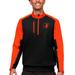 Men's Antigua Black Baltimore Orioles Team Quarter-Zip Pullover Top