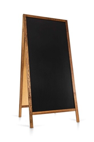 envigo Kundenstopper »Kreidetafel-Aufsteller XL« aus Holz, 72x160 cm Image