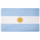 Argentinien Flagge MUWO "Nations Together" 90 x 150 cm