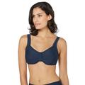 Bustier-Bikini-Top FEEL GOOD Gr. 42, Cup B, blau (marine) Damen Bikini-Oberteile Bikini-Oberteil Ocean Blue Bikinis