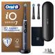 Oral-B iO Series 7 Plus Edition Elektrische Zahnbürste/Electric Toothbrush, PLUS 3 Aufsteckbürsten, Magnet-Etui, 5 Putzmodi, recycelbare Verpackung, black