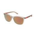 O'Neill Women's Polarized Sunglasses - Matte light grey/Gold-Pink mirror Lens - ONMALIKA2.0-165P size 55-16-140 mm