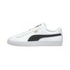 Sneaker PUMA "Basket Classic XXI Sneaker Erwachsene", Gr. 38.5, schwarz-weiß (weiß schwarz), Obermaterial: Leder; Futter: Textil; Innensohle: Textil; Laufsohle: Gummi, Schuhe