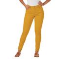 K Jordan High-Rise Colored Skinny Jean (Size 22W) Honey, Cotton,Spandex