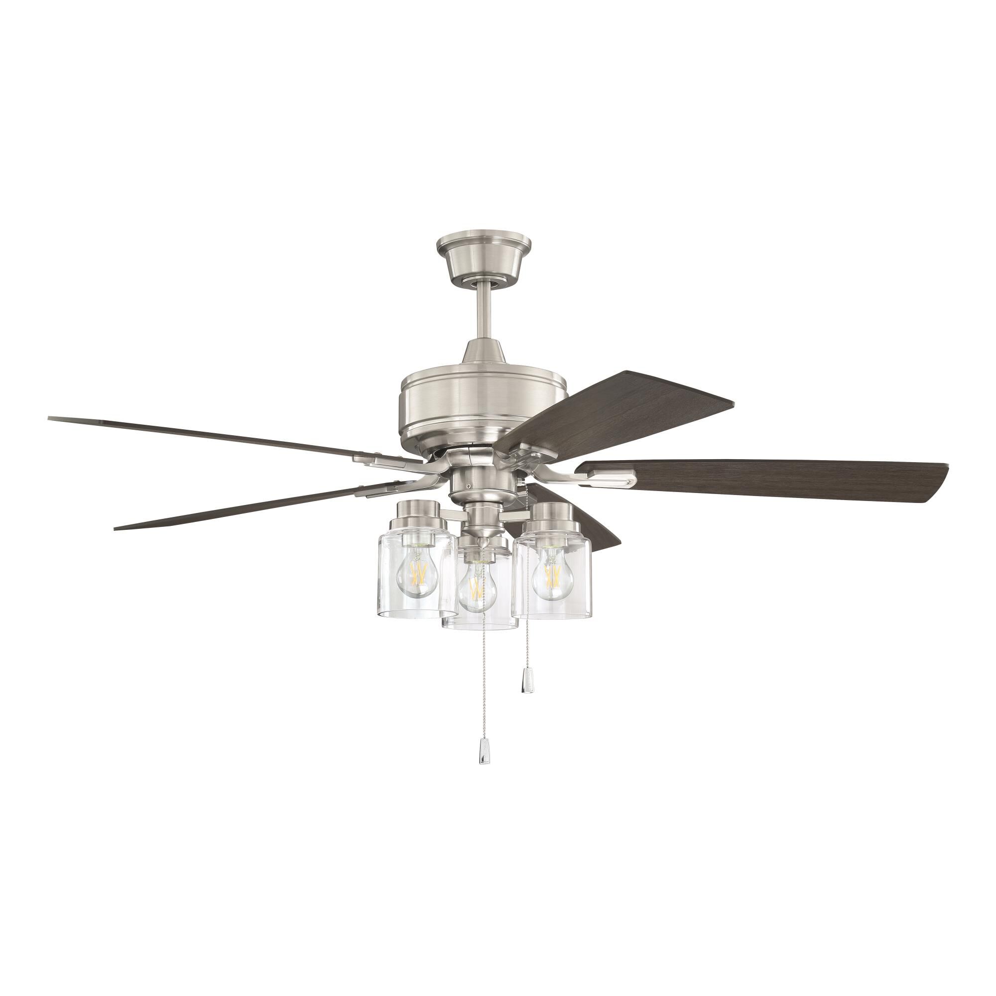 Craftmade Kate 52 Inch Ceiling Fan with Light Kit - KTE52BNK5