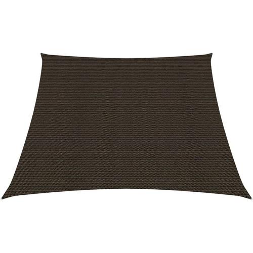 Sonnensegel,Sonnenschutzsegel 160 g/m² Braun 3/4×2 m hdpe vidaXL