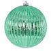 Vickerman 695814 - 4" Seafoam Shiny Mercury Lined Ball Christmas Tree Ornament (6 pack) (N162244)