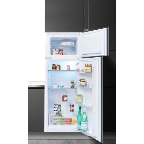 Candy Einbaukühlschrank CFBD 2450/5E, 144,6 cm hoch, 54 breit F (A bis G) weiß Einbaukühlschränke Kühlschränke Haushaltsgeräte