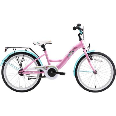Jugendfahrrad BIKESTAR Fahrräder Gr. 29 cm, 20 Zoll (50,80 cm), rosa Kinder Bestseller Fahrräder
