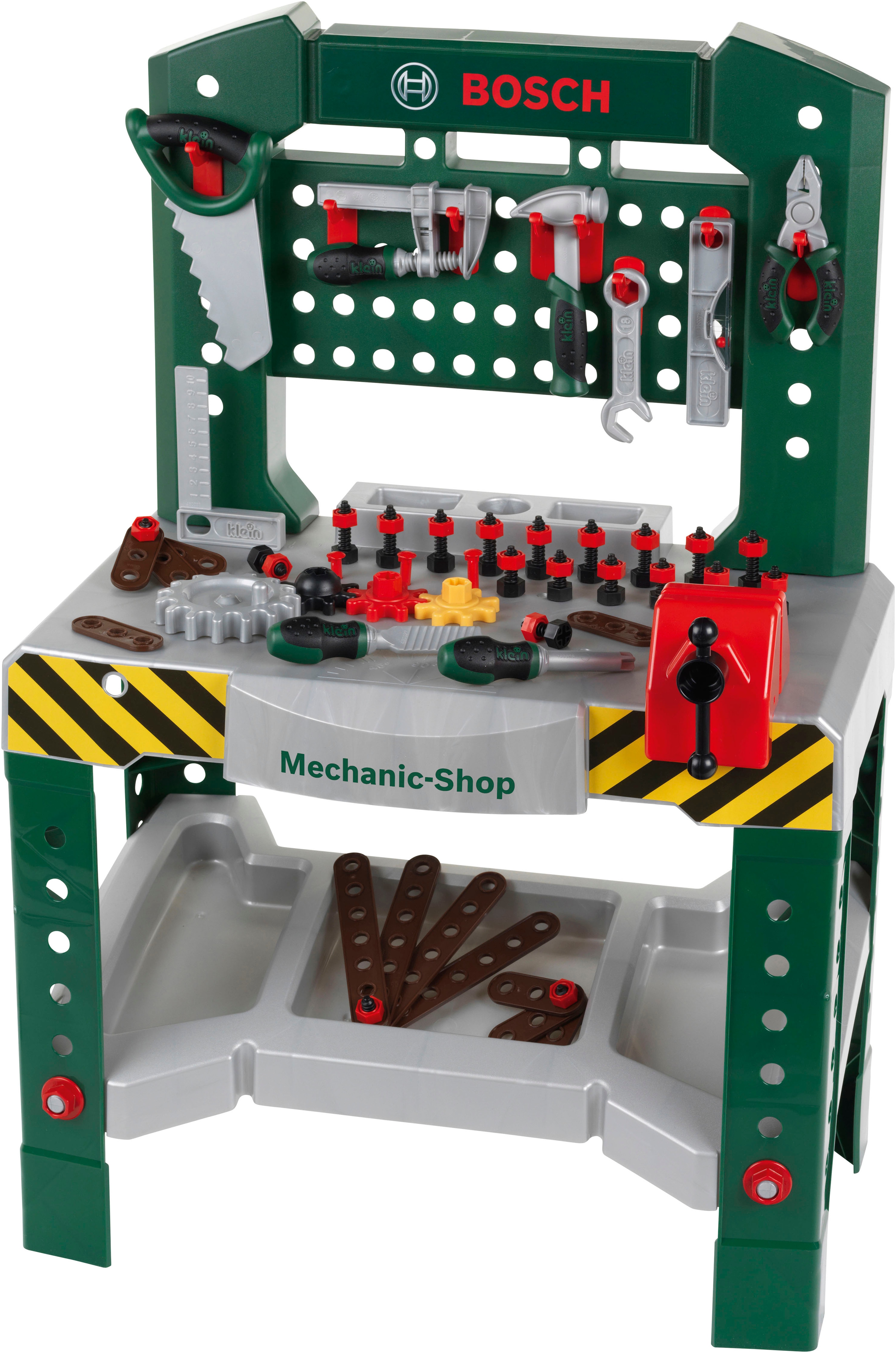 Spielwerkbank KLEIN "BOSCH", bunt, Rollenspielzeug, KinderB:57cm H:35cm T:86cm, Kunststoff, Made in Germany, B:57cm H:35cm T:86cm