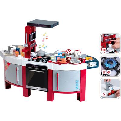 Spielküche KLEIN "MIELE Küche STAR" Spielküchen grau (grau, rot) Kinder Kinderküchen Zubehör