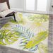 JONATHAN Y Magnolia Modern Botanical Flower Area Rug