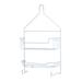 Kenney Rust-Resistant 2-Tier Small Hanging Shower Caddy - White