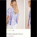 Anthropologie Tops | Anthropologie Bette The Babydoll L | Color: Blue | Size: L