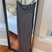 Anthropologie Dresses | Anthropologie Elyse Bias Slip Dress In Carbon; Worn Once! | Color: Gray | Size: Xs