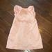 J. Crew Dresses | J. Crew Crew Cuts Pink And White Striped Cotton Dress With Ruffle Neck 6 Euc | Color: Pink/White | Size: 6g