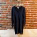 Michael Kors Dresses | Michael Kors Black Sweater Dress | Color: Black/Gold | Size: M